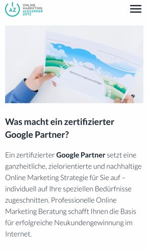 Mobile Webdesign 2 - Alexander Zotz