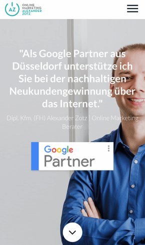 Mobile Webdesign 1 - Alexander Zotz