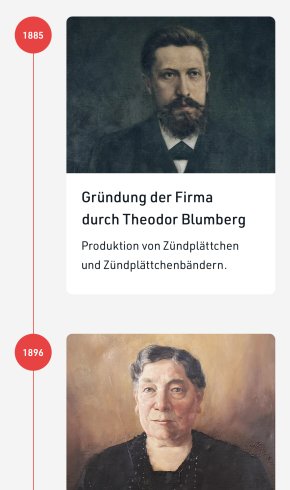 Webdesign Referenz: Blumberg GmbH & Co. KG - Mobile Screenshot