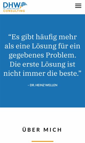 Responsive Webdesign - DHW Consulting Düsseldorf