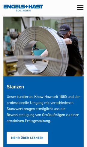 Responsive Webdesign 2 - Engels+Hast