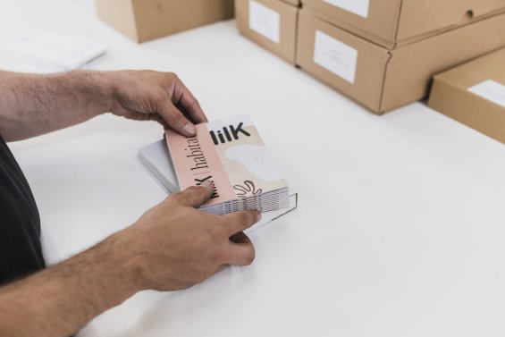 Webdesign Referenz: Woeste Druck + Verlag - Impression